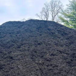 Bulk Black Dyed Mulch